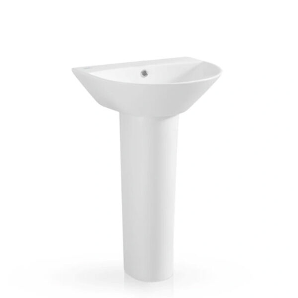 5300AS WH SWISH Pedestal Basin