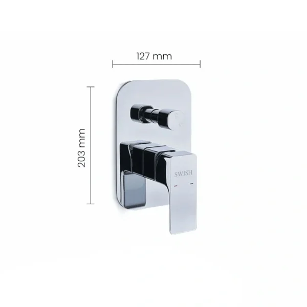 Picasso - SM 0234113-00 SWISH Shower Mixer 4 Way & Spout - Image 2