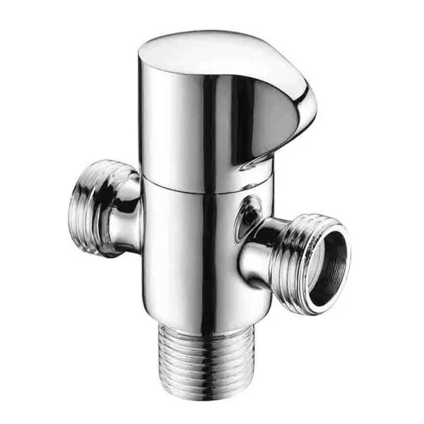 Chrome angle stop cock