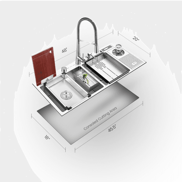 Sink M2048DBST 800x800 1