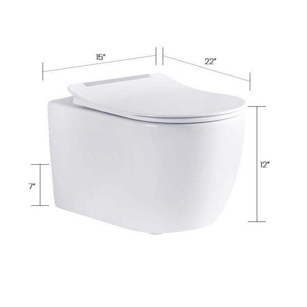 1337 SWISH Wall Hung Commode - Image 2