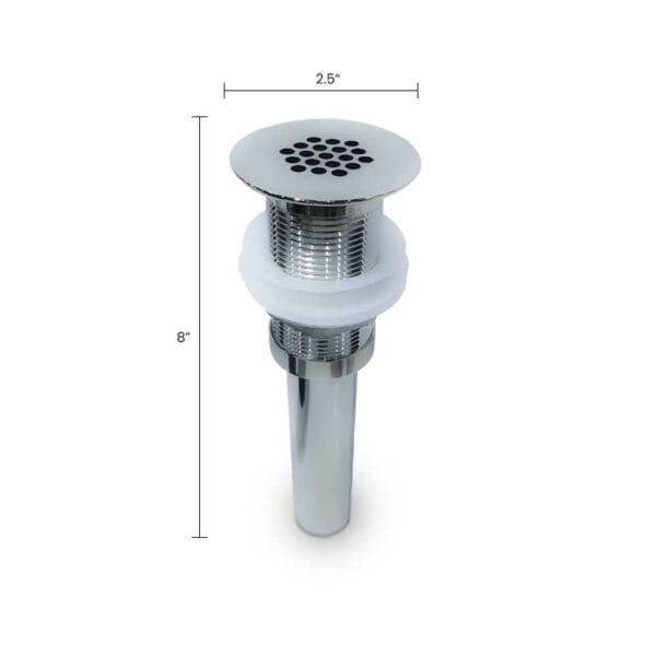 7630 Long Non Push SWISH Basin Waste Measurement