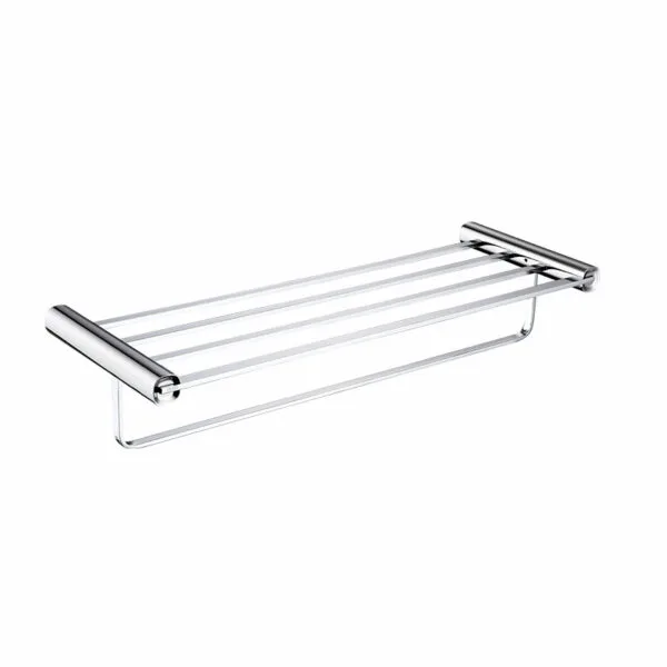 Wall-mounted towel rack
