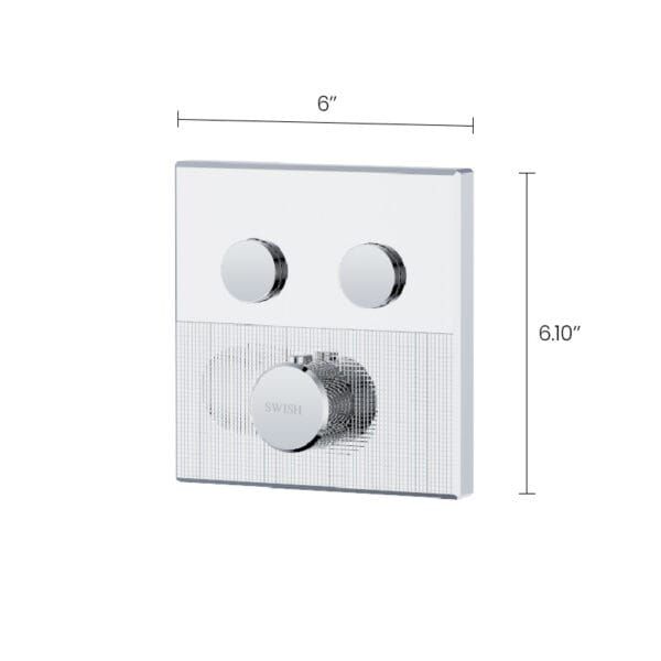 SM 0255129-00 SWISH Shower Mixer - Image 2