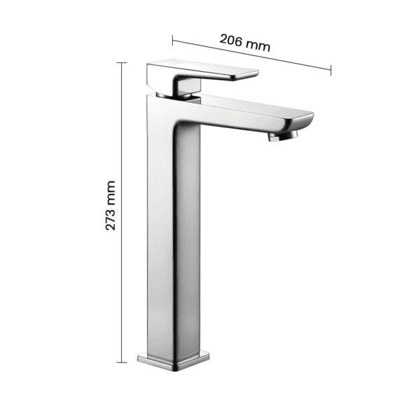 BF 0100125-00 SWISH Long Basin Mixer - Image 2