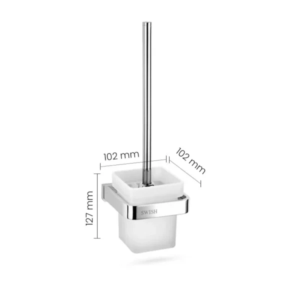 06721 Picasso SWISH Toilet Brush Holder - Image 2