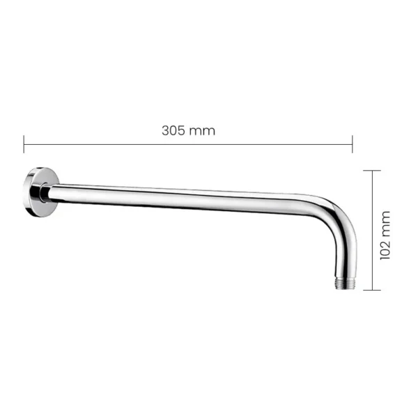 124 RD SWISH Shower Arm - Image 2