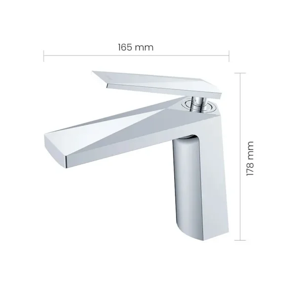 27212 SWISH Basin Mixer - Image 2