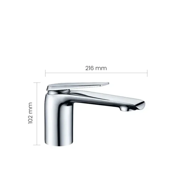 983421 SWISH Basin Mixer - Image 2