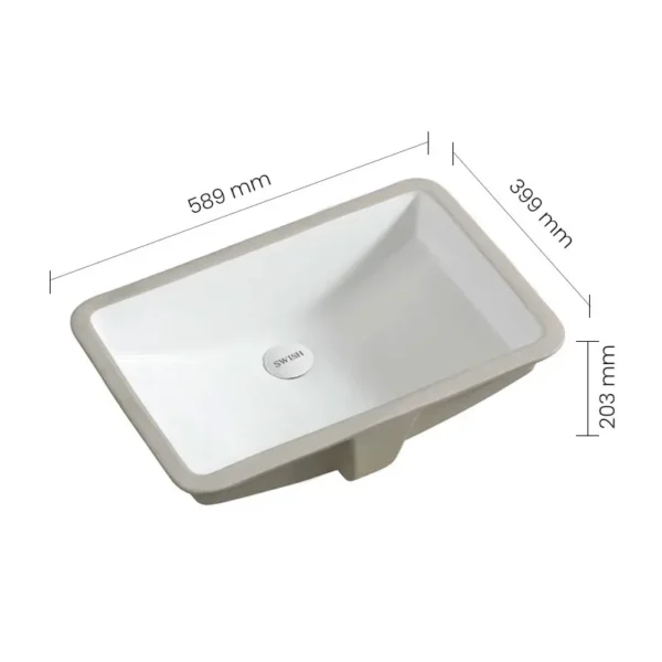 CB 0400113 SWISH Under Counter Basin - Image 2