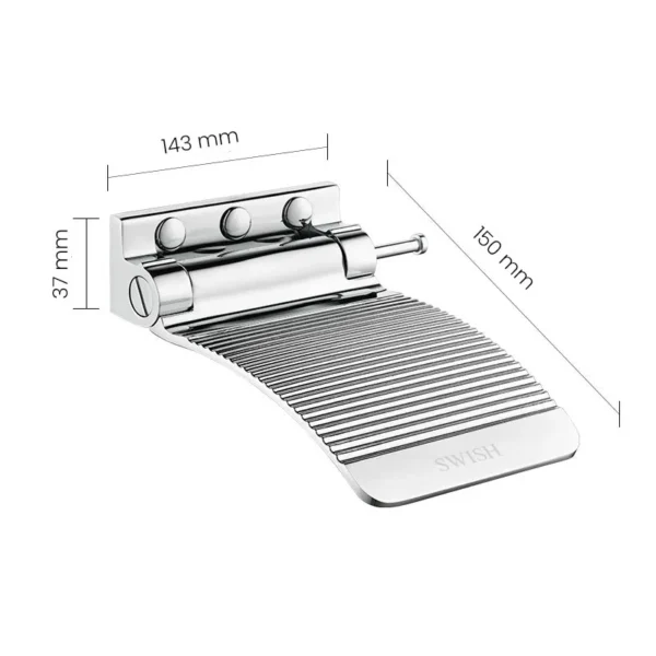 FR 0100141-00 SWISH Foot Rest With Hook - Image 2