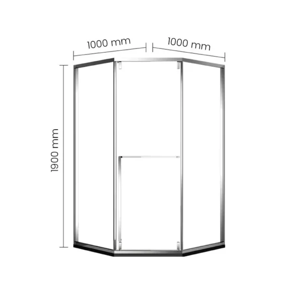 V6-Diamond SWISH Shower Enclosure With Tray - Image 2