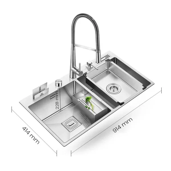 Surio - M1836DB SWISH Multifunctional Sink - Image 2