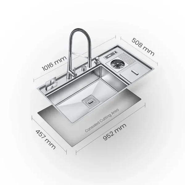 Siera - M2039SC-H SWISH Multifunctional Sink - Image 3