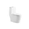 Compact wall-hung commode