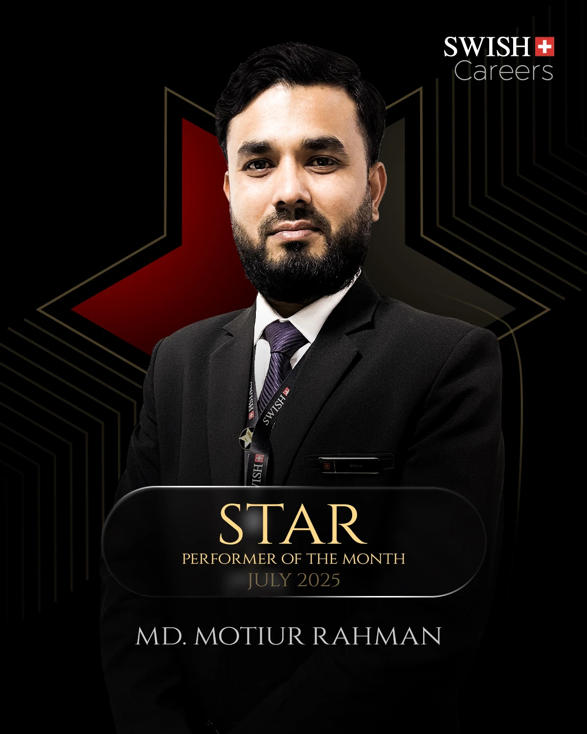 Star Performer Of The Month July 2025