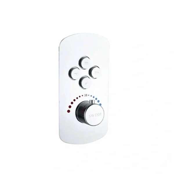 607811B SWISH Platino Shower Mixer