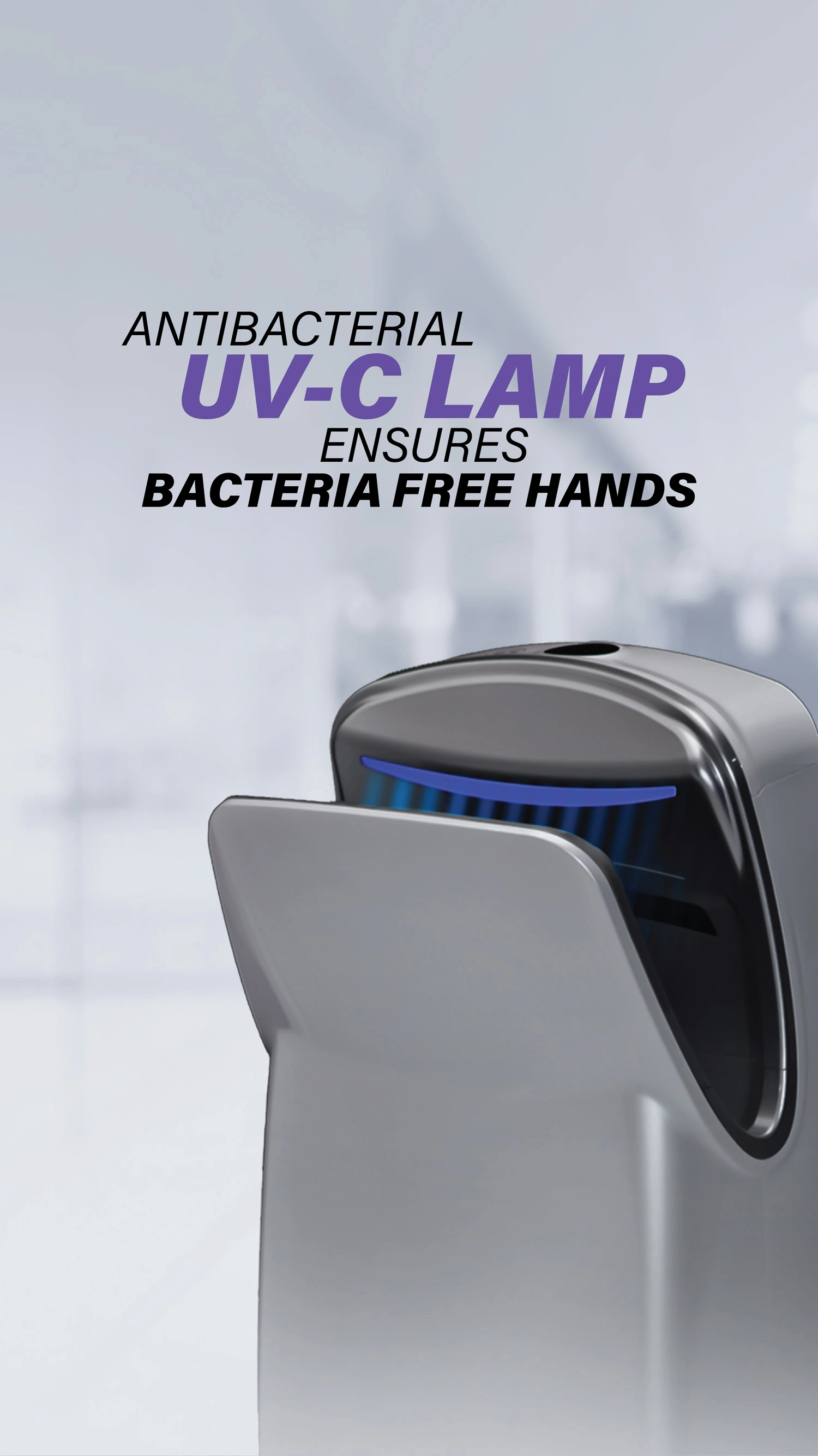 Dryfast - HD 0200149-00 SWISH Hand Dryer 7 Product Media