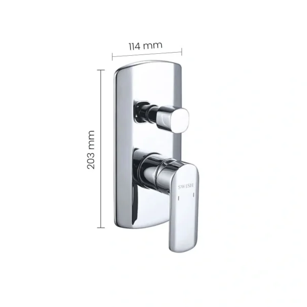 SM 0283111-00 SWISH Planate Shower Mixer 4 Way - Image 2