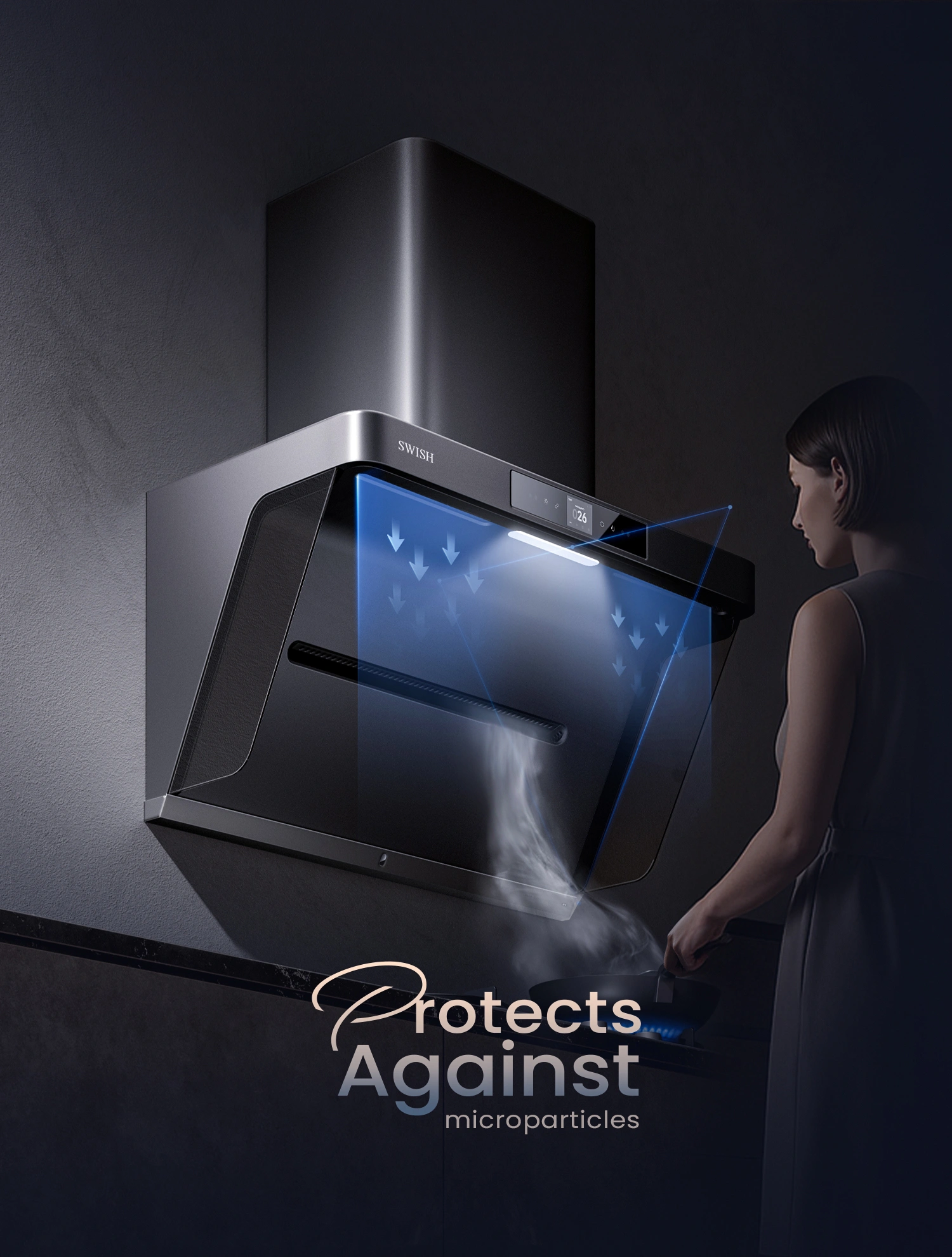 Klasso - KH 0300114-72 SWISH Smart Kitchen Hood 15 Product Media