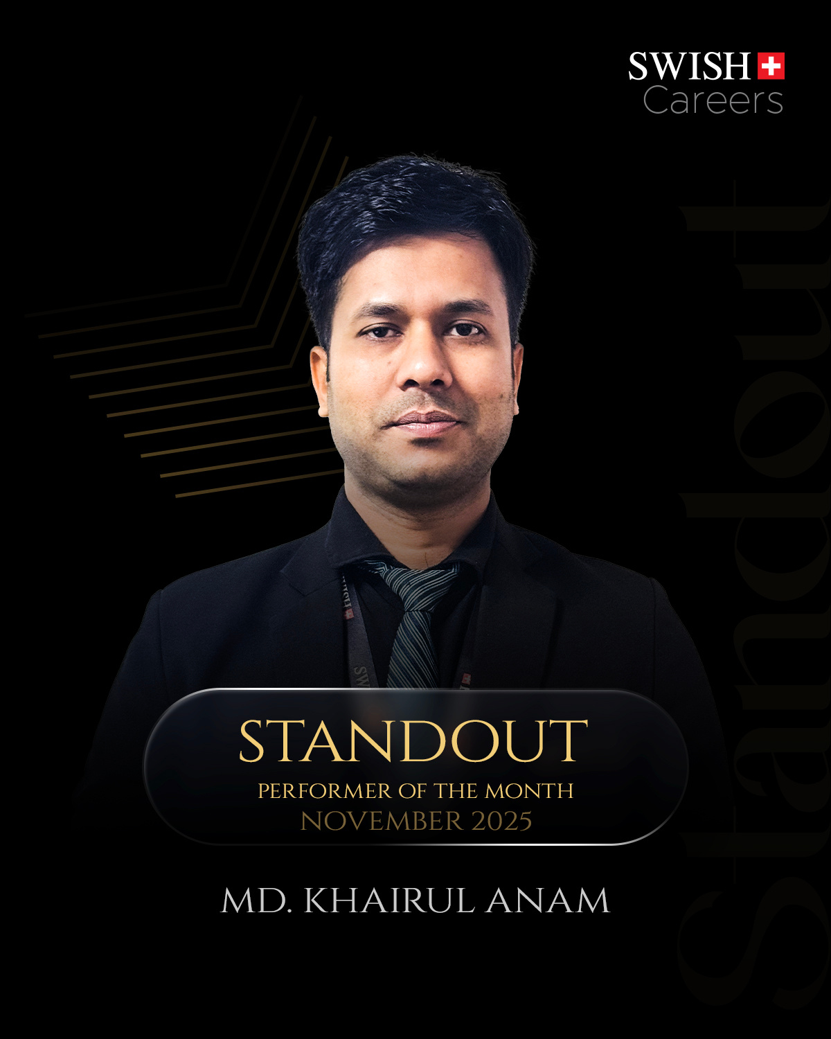 Careers 18 Standout Performer of the Month 2025