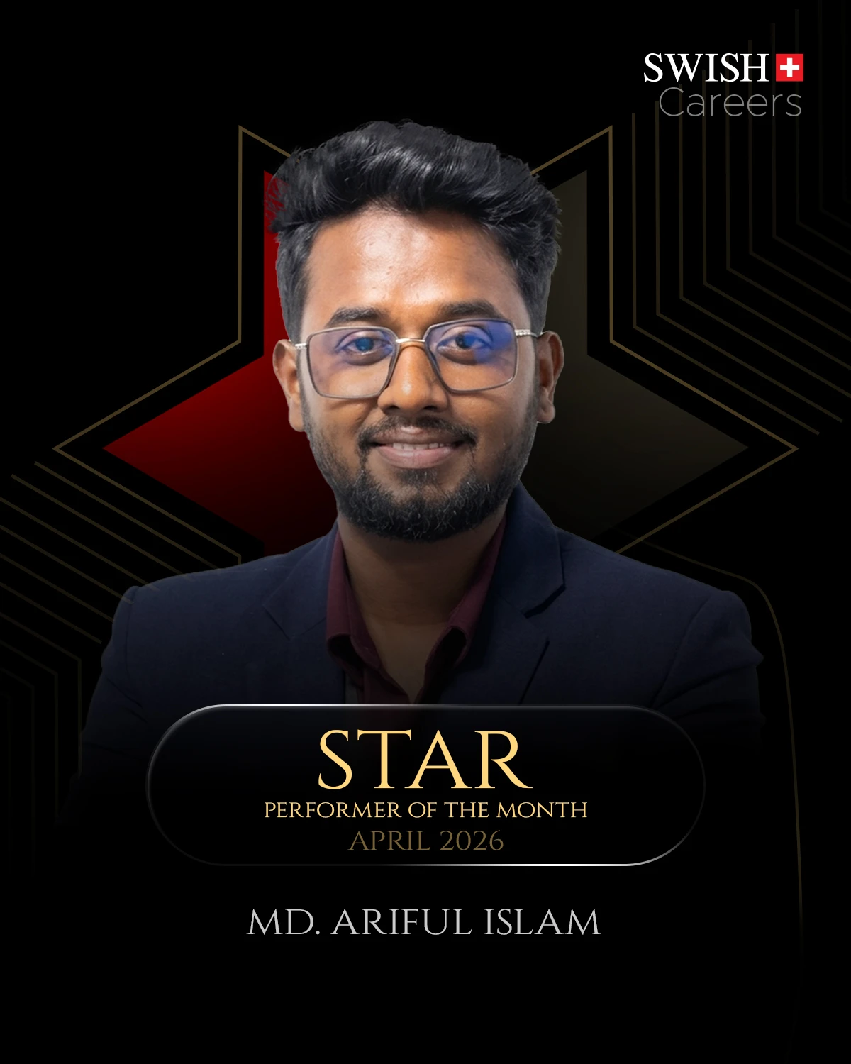 Star Performer Of the Month - April 2016