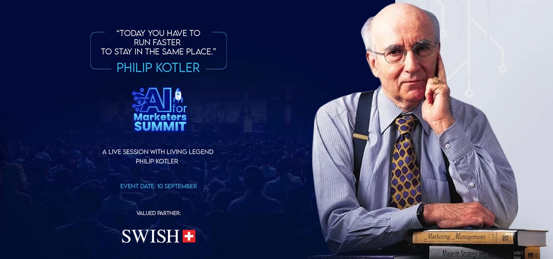 Philip Kotler AI Markets Summit Poster