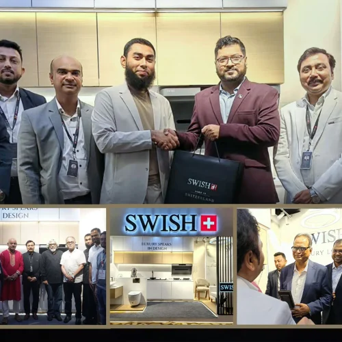 SWISH bathware, kitchenware and tileware stall at the first-ever Chattogram Build Expo 2026